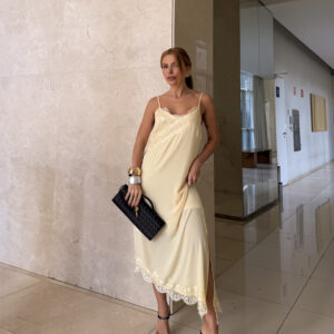 Vestido Cetara - Bege, G